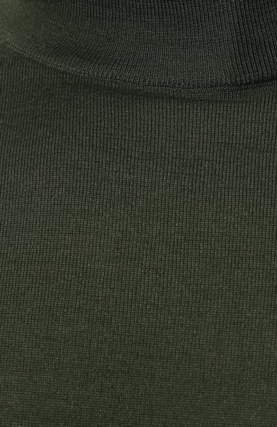 Водолазка из кашемира и шелка STEFANO RICCI зеленого цвета по цене 126000 руб., арт. K606125L10/F22302, фото 5 Водолазка из кашемира и шелка STEFANO RICCI, арт. K606125L10/F22302, фото 5