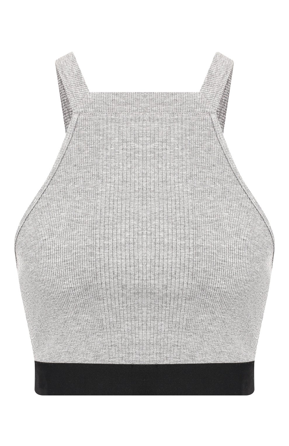 Топ из вискозы ALEXANDERWANG.T серого цвета по цене 17650 руб., арт. 4C198000, фото 1 Топ из вискозы ALEXANDERWANG.T, арт. 4C198000, фото 1