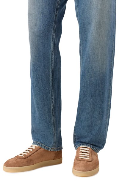 Замшевые кеды BRUNELLO CUCINELLI, арт. MZUSGGJ336, фото 3