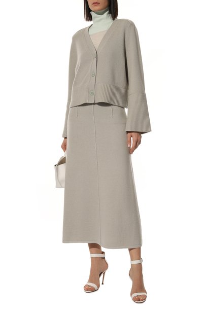 Кожаные босоножки portofino 105 GIANVITO ROSSI белого цвета по цене 75750 руб., арт. G61096.15RIC.NAPBIAN, фото 2 Кожаные босоножки portofino 105 GIANVITO ROSSI, арт. G61096.15RIC.NAPBIAN, фото 2