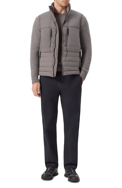Утепленный жилет STONE ISLAND серого цвета по цене 88300 руб., арт. K2S15G100004/S0183, фото 2 Утепленный жилет STONE ISLAND, арт. K2S15G100004/S0183, фото 2