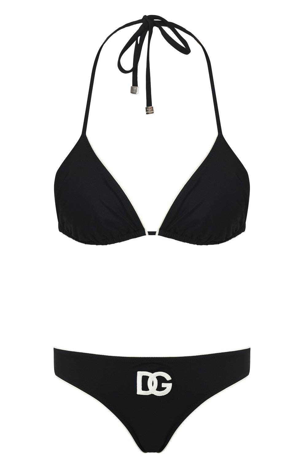 Раздельный купальник DOLCE & GABBANA черного цвета по цене 65550 руб., арт. 08A71J/FUGA2, фото 1 Раздельный купальник DOLCE & GABBANA, арт. 08A71J/FUGA2, фото 1