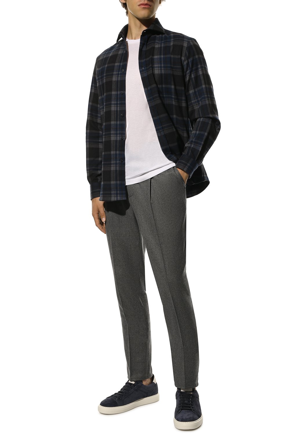 Шерстяные брюки BRUNELLO CUCINELLI, арт. ME226E1740, фото 2