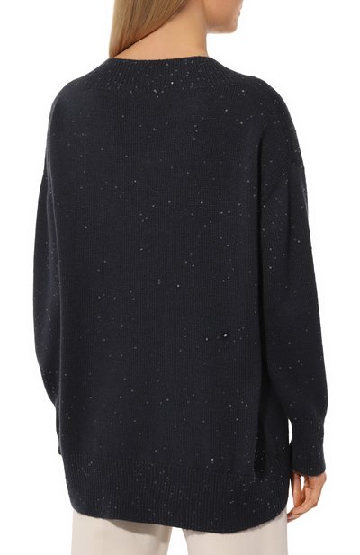 Пуловер из кашемира и шелка BRUNELLO CUCINELLI, арт. M73539922P, фото 4