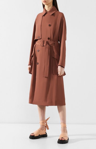 Тренч с поясом ACNE STUDIOS, арт. A90108, фото 3