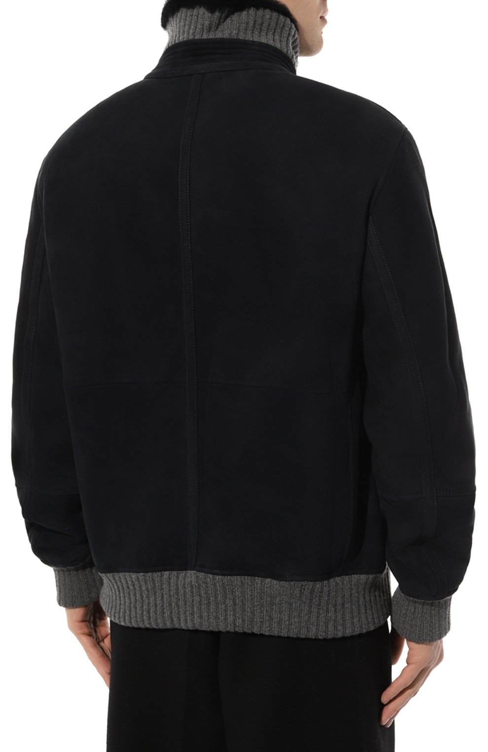 Бомбер из овчины BRUNELLO CUCINELLI, арт. MPMLP1737, фото 4