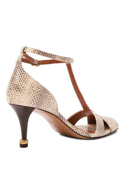 Кожаные туфли cleia 70 CHLOÉ, арт. CH26S16RWD, фото 5