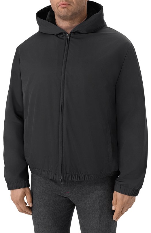 Бомбер с подкладкой из норки MVST FTECK-ME5635-4V BS Синий  FTECK-ME5635-4V BS Фото 3