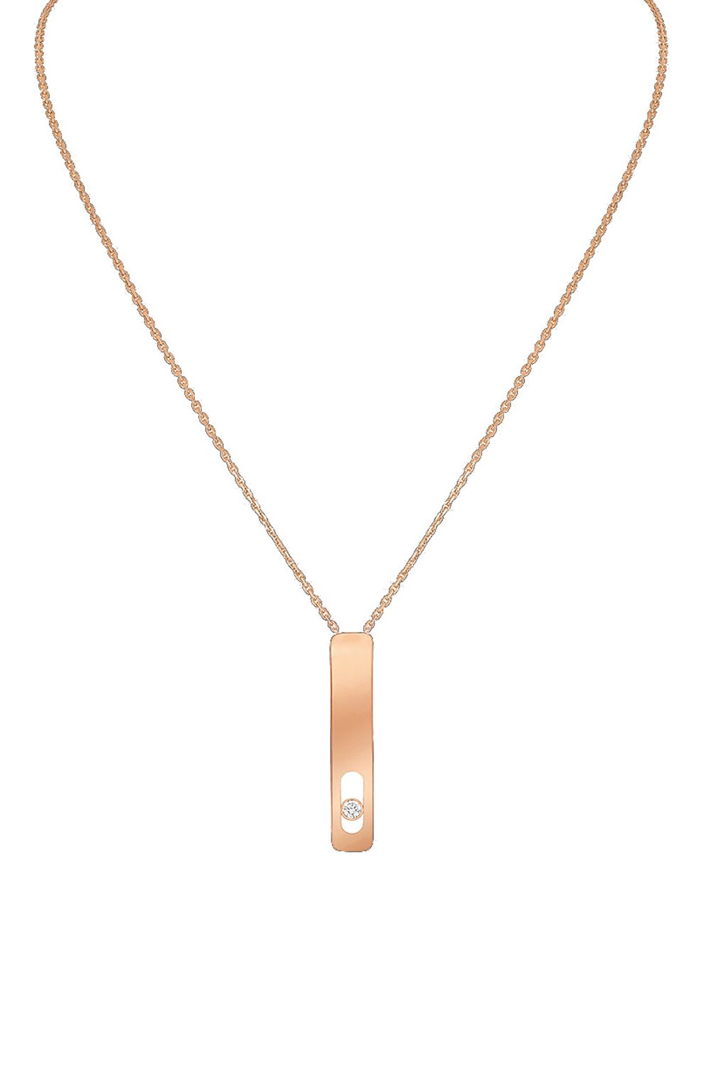 Колье MESSIKA бесцветного цвета по цене 799500 руб., арт. 10039-PG, фото 1 Колье MESSIKA, арт. 10039-PG, фото 1