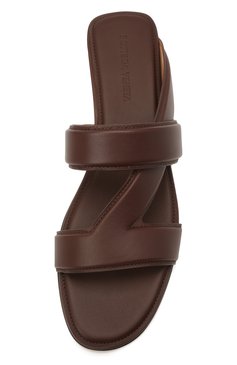 Кожаные шлепанцы the band BOTTEGA VENETA, арт. 651374/VBSL0, фото 1