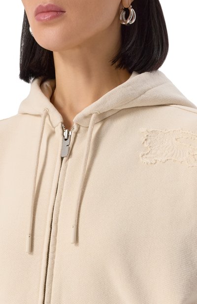 Хлопковая толстовка BURBERRY, арт. 8105334, фото 5