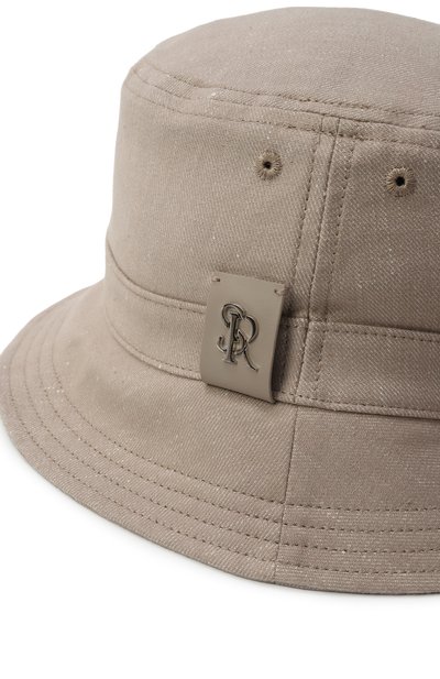 Панама из хлопка и льна STEFANO RICCI, арт. MCV5100030/AL0001, фото 3