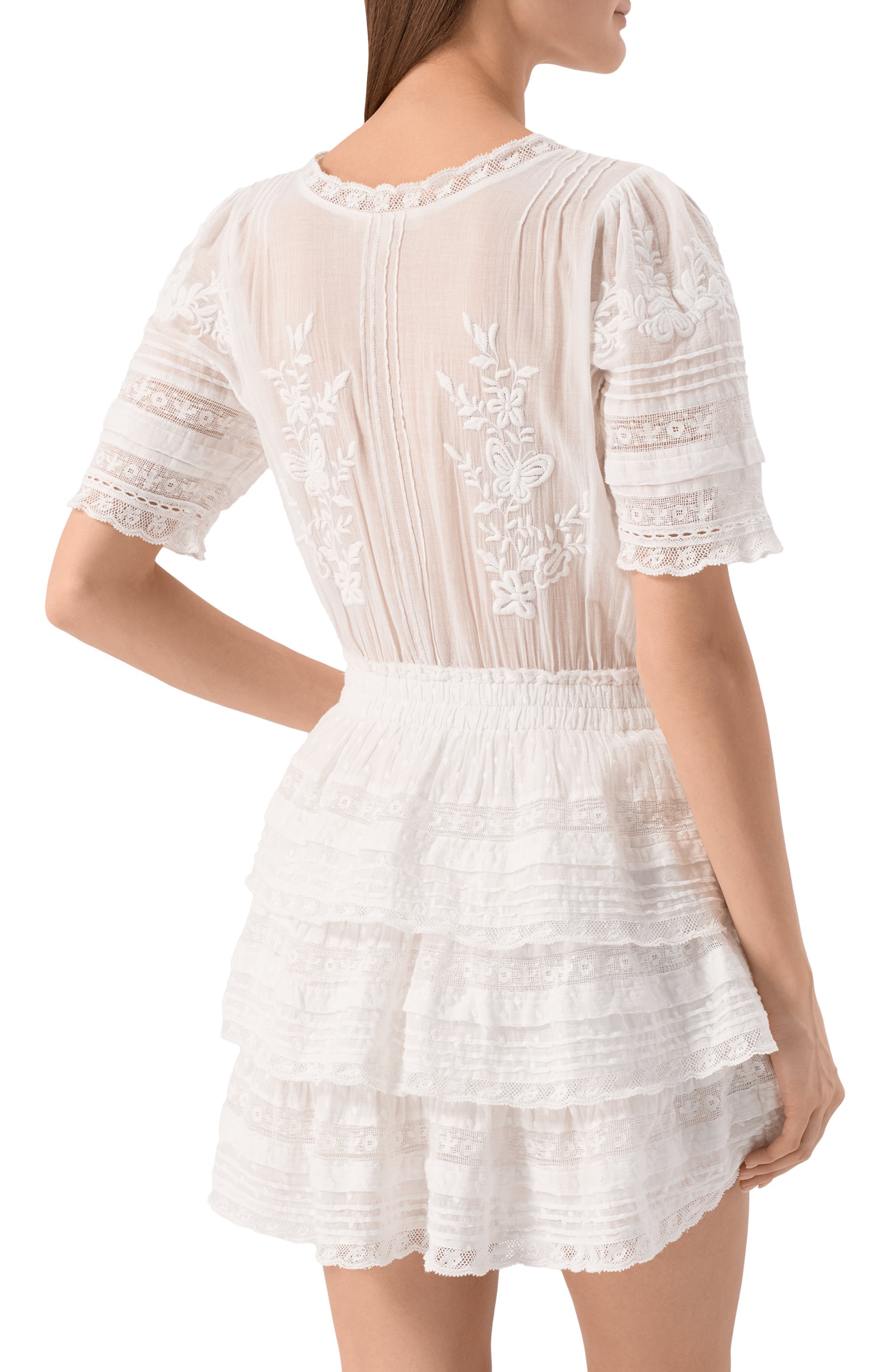 Хлопковое платье LOVE SHACK FANCY, арт. LD715-548, фото 3