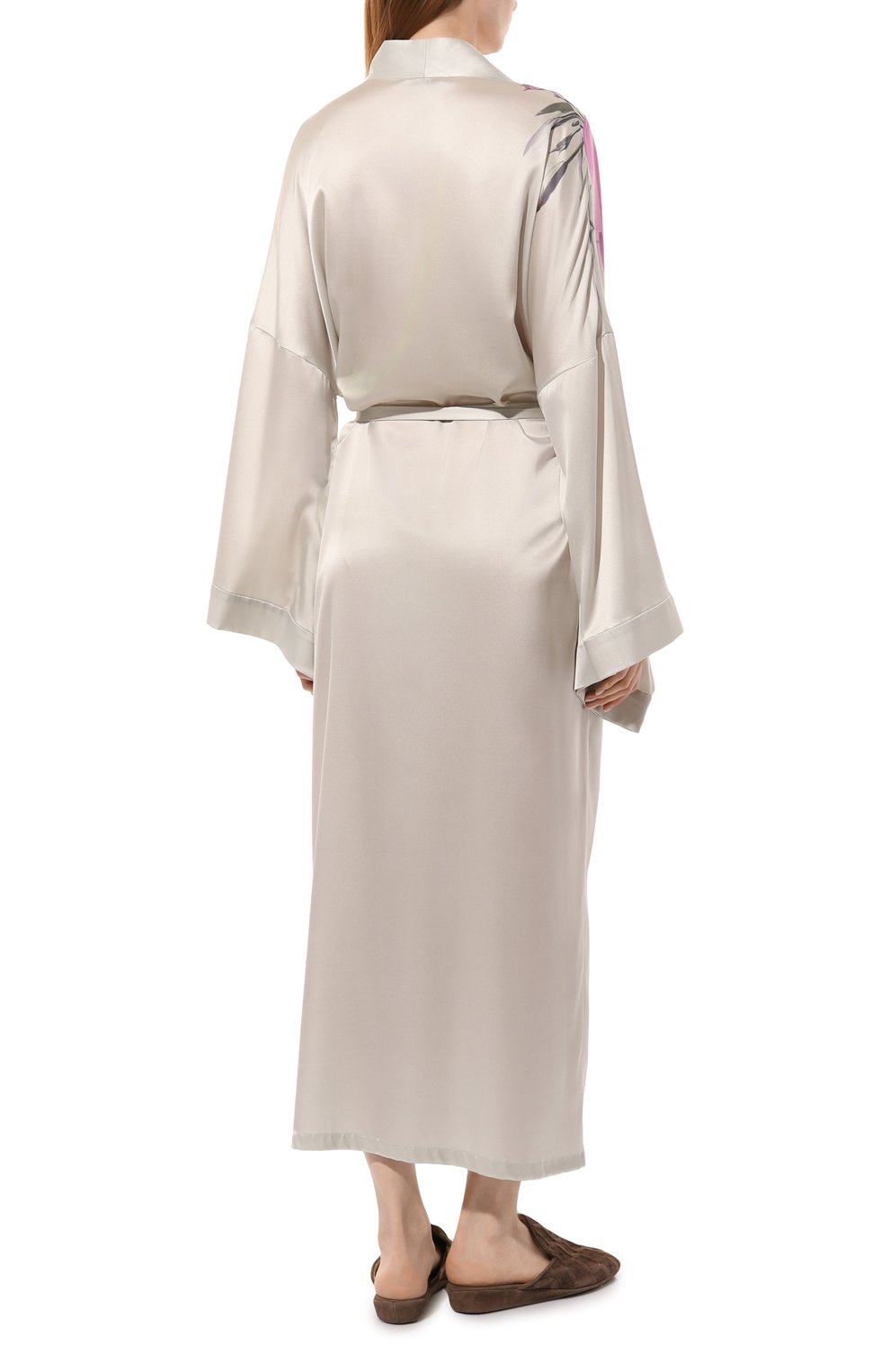 Шелковый халат YANINA, арт. T-2546/1, фото 4