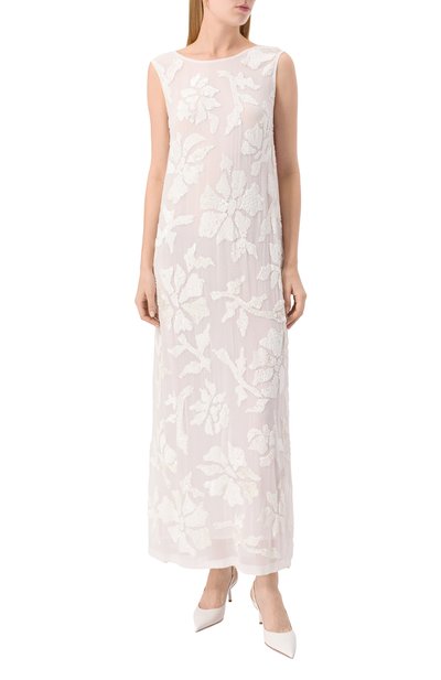 Платье из вискозы с отделкой пайетками P.A.R.O.S.H., арт. D722506, фото 3