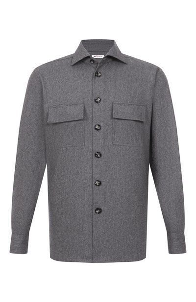 Мужская шерстяная рубашка KITON, арт. UMC016K0124G02