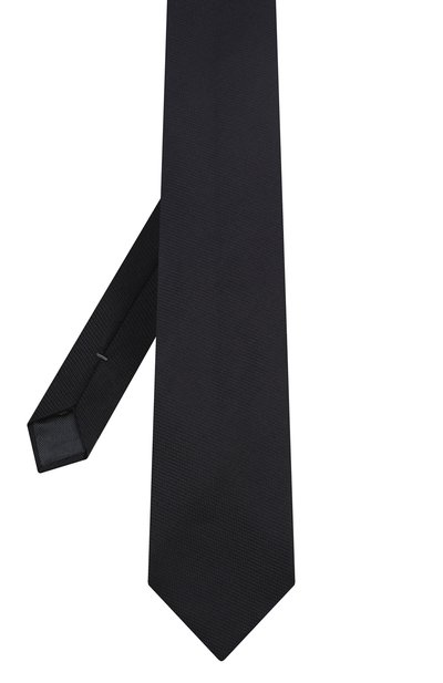 Шелковый галстук ZEGNA темно-синего цвета по цене 20700 руб., арт. Z6E15/1XW, фото 2 Шелковый галстук ZEGNA, арт. Z6E15/1XW, фото 2