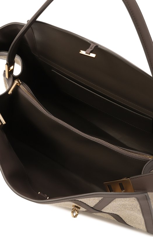 Сумка Hug large Ferragamo 21A255/785998 Бежевый  21A255/785998 Фото 5