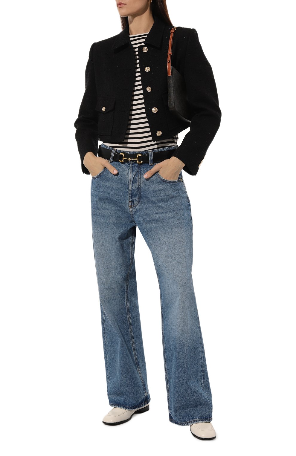 Джинсы JACQUEMUS синего цвета по цене 63000 руб., арт. 24E241DE0381513, фото 2 Джинсы JACQUEMUS, арт. 24E241DE0381513, фото 2