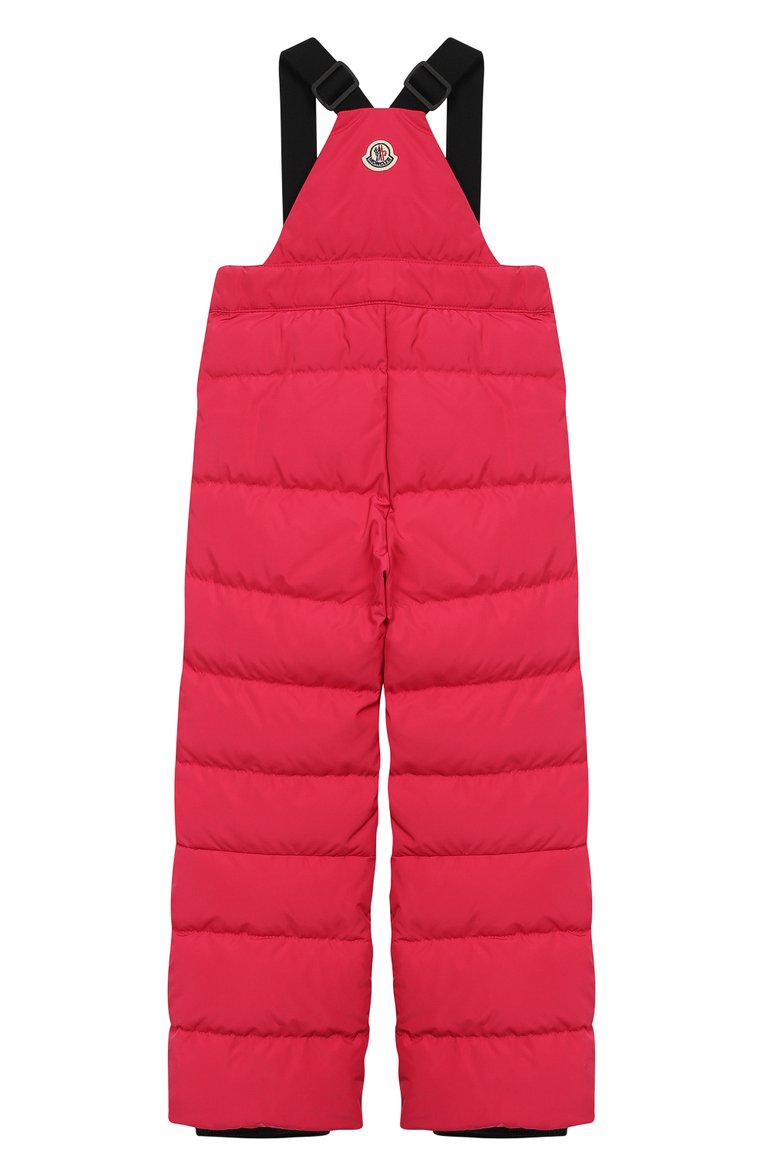 Детский комплект из куртки и комбинезона MONCLER ENFANT фуксия цвета, арт. D2-954-75325-15-57244/4-6A | Фото 4 (Материал внешний: Синтетический материал; Рукава: Длинные; Материал подклада: Синтетический материал; Девочки Кросс-КТ: Комбинезон-верхняя одежда; Ювелирные украшения: Назначено; Драгоценные камни: Проставлено; Материал сплава: Проставлено; Кросс-КТ: Зима)