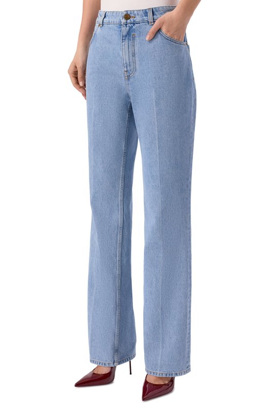 Джинсы Balmain GF1MI070/DG11 Голубой  GF1MI070/DG11 Фото 3