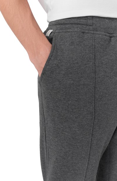 Брюки из хлопка и кашемира CAPOBIANCO темно-серого цвета по цене 53300 руб., арт. 19M707.LB00., фото 5 Брюки из хлопка и кашемира CAPOBIANCO, арт. 19M707.LB00., фото 5