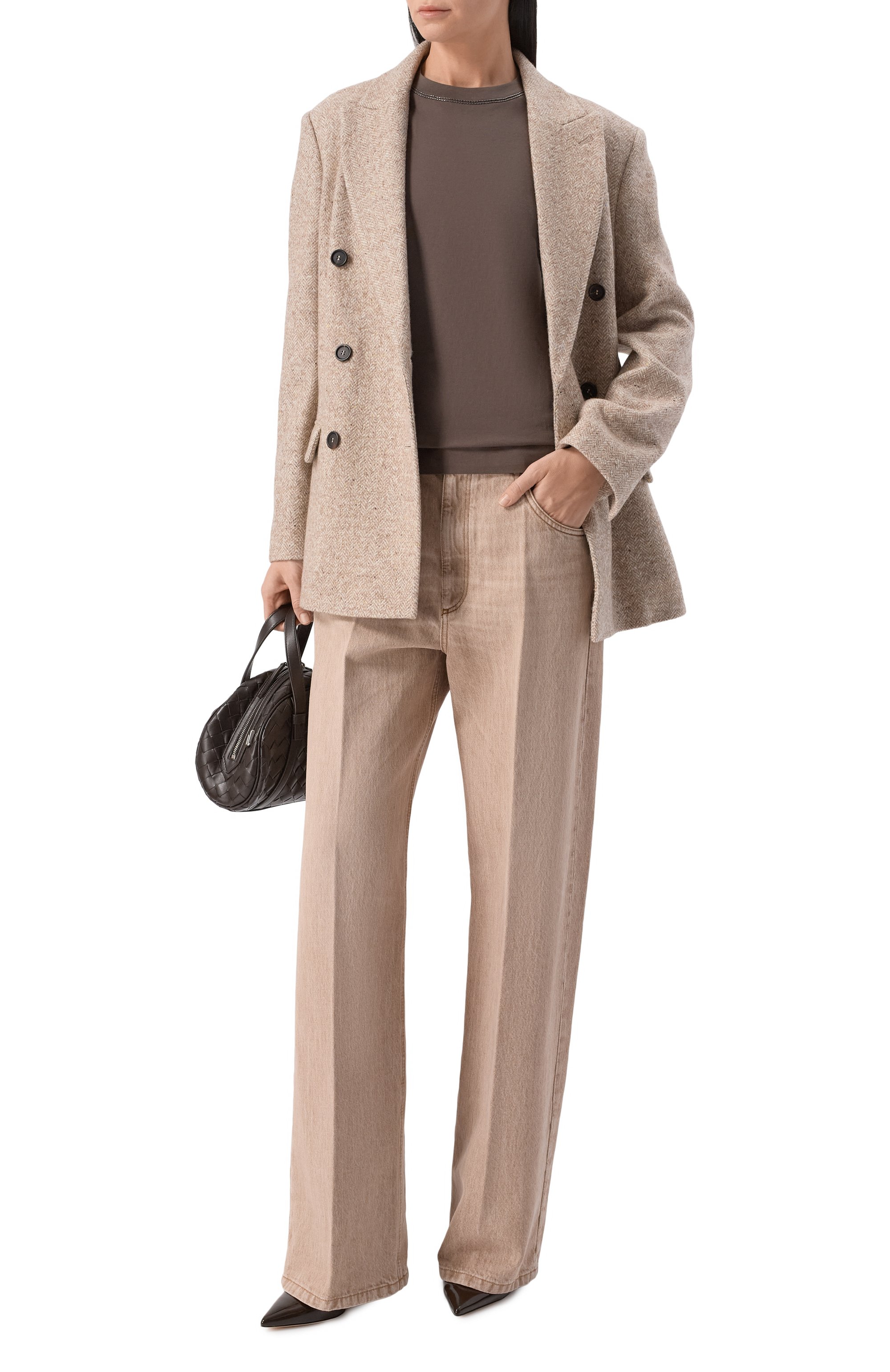 Хлопковая футболка BRUNELLO CUCINELLI, арт. M0T81BZ100, фото 2