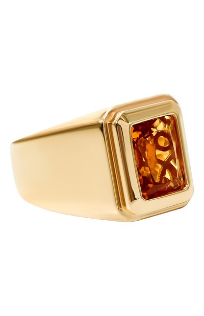 Женское кольцо-печатка с цитрином SECRETS JEWELRY, арт. ПЦИОКП907