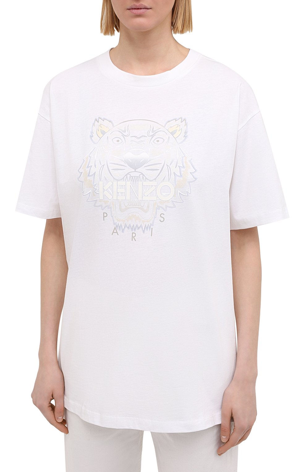 Хлопковая футболка KENZO, арт. FB52TS9724YG, фото 3