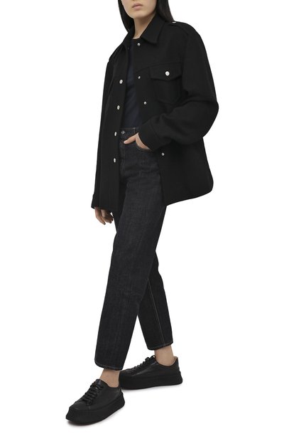Хлопковый лонгслив JIL SANDER, арт. JPPR705500-WR257108, фото 2