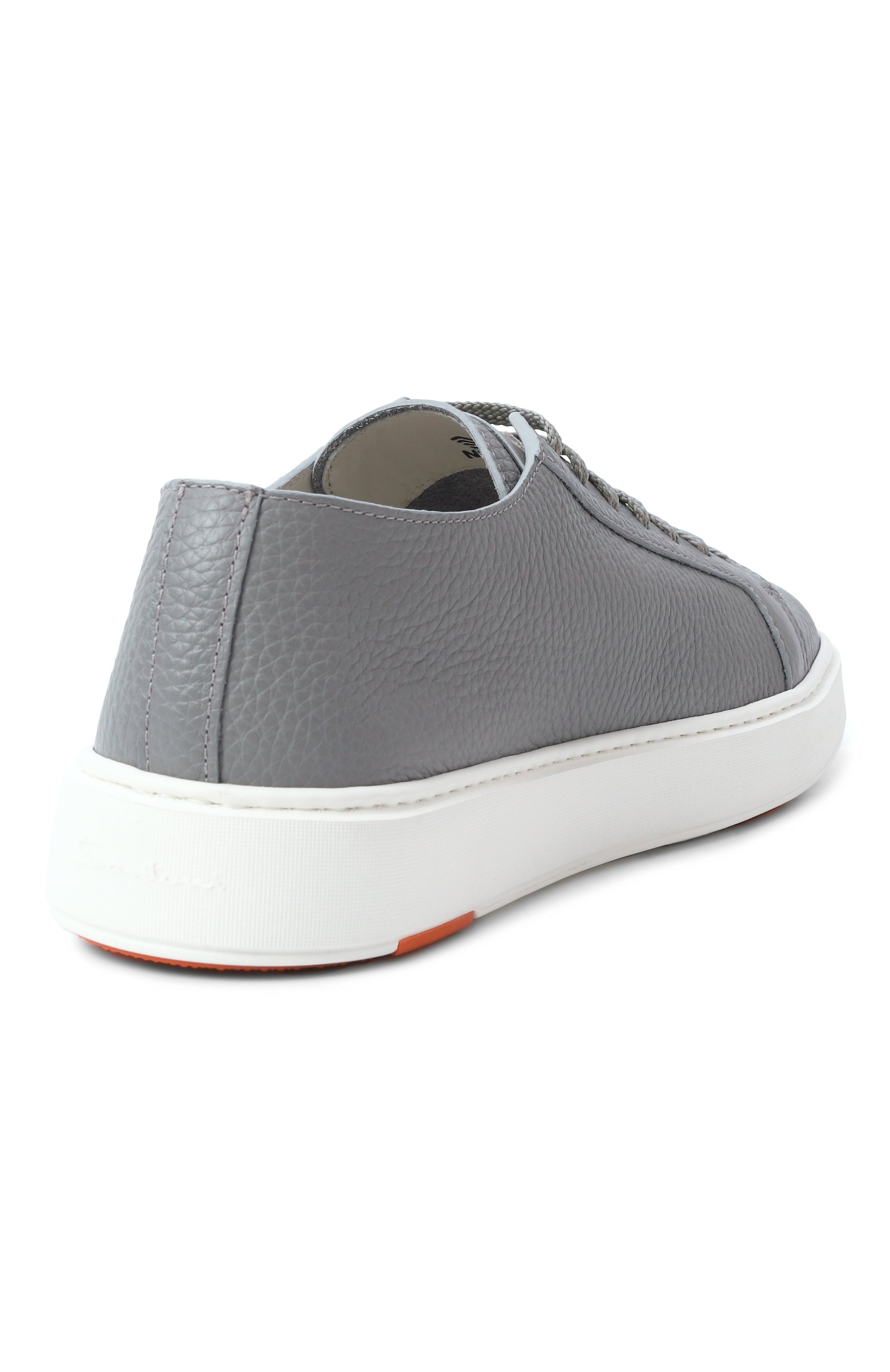 Кожаные кеды cleanic SANTONI, арт. MBCG21571BARCMMD, фото 5