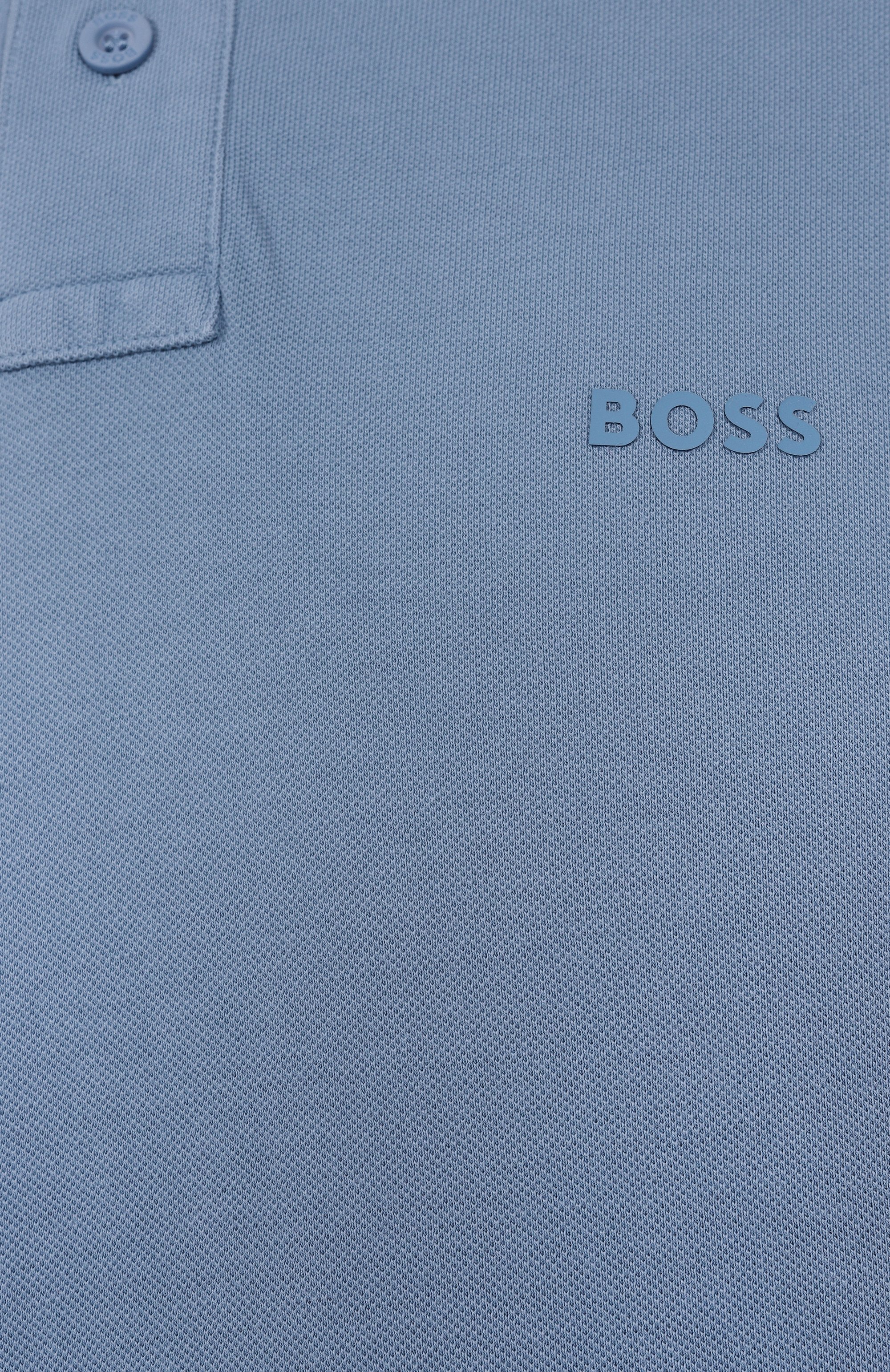 Хлопковое поло BOSS ORANGE, арт. 50507813, фото 6