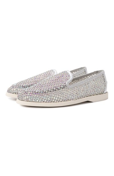 Женские текстильные лоферы gilda LE SILLA, арт. 6123Y020MGPPGRE/982