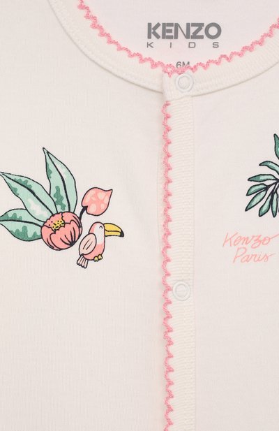 Хлопковый комбинезон KENZO, арт. K60436, фото 3