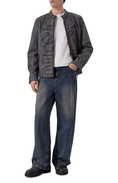 Кожаная куртка DIESEL, арт. A19350/0AJFV, фото 2