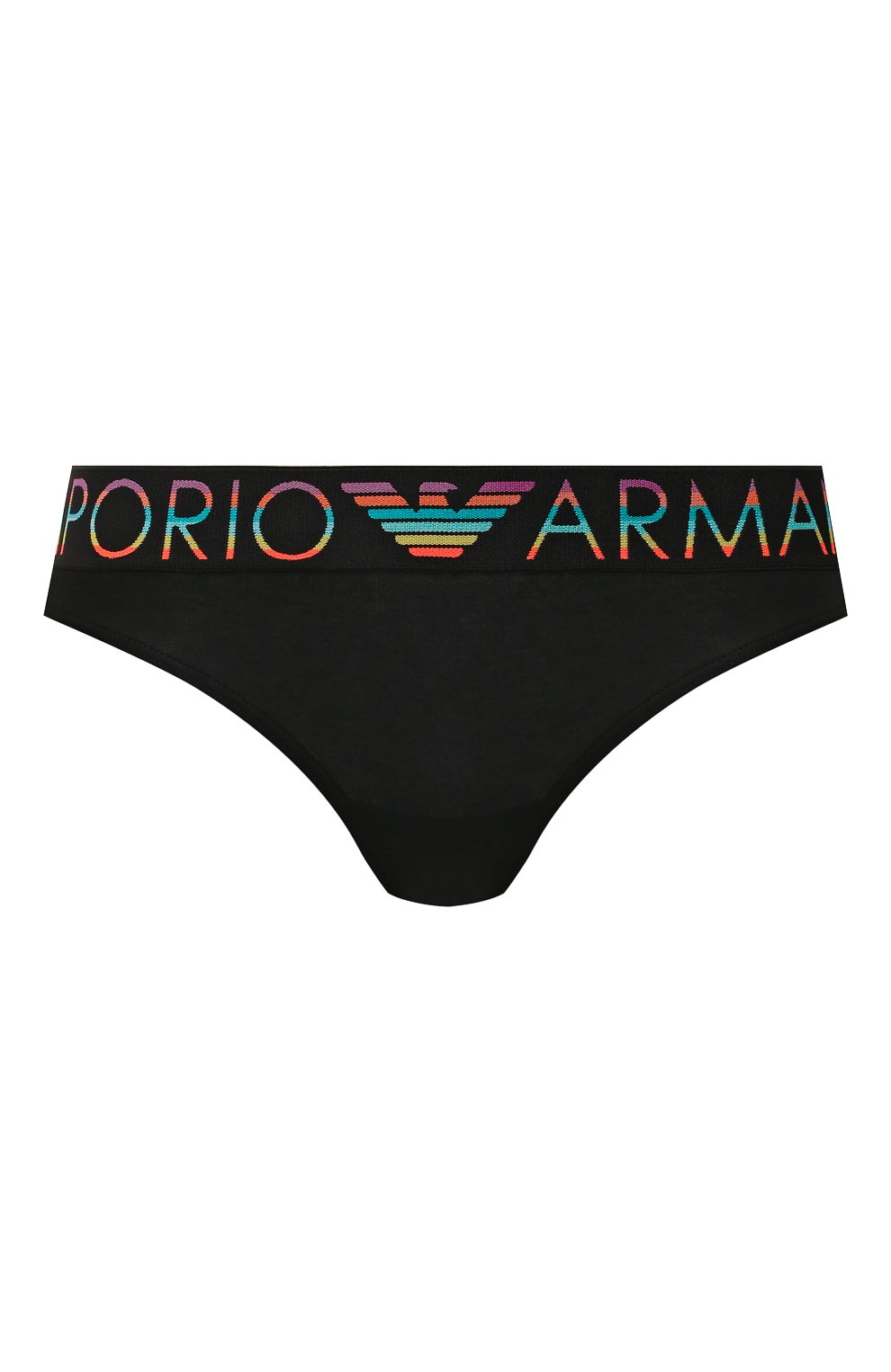 Трусы-слипы EMPORIO ARMANI черного цвета по цене 4515 руб., арт. 162525/0P217, фото 1 Трусы-слипы EMPORIO ARMANI, арт. 162525/0P217, фото 1