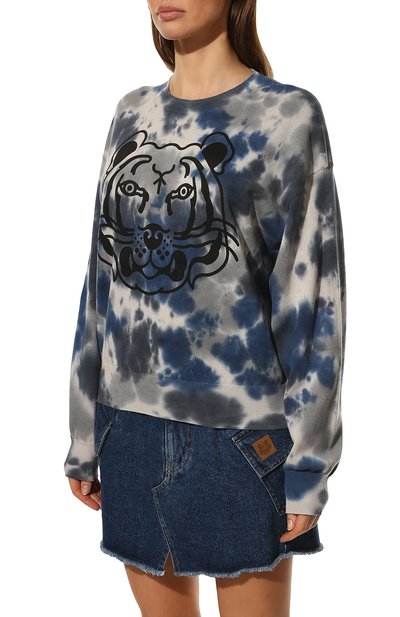 Хлопковый свитшот KENZO, арт. FC52PU6933TE, фото 3