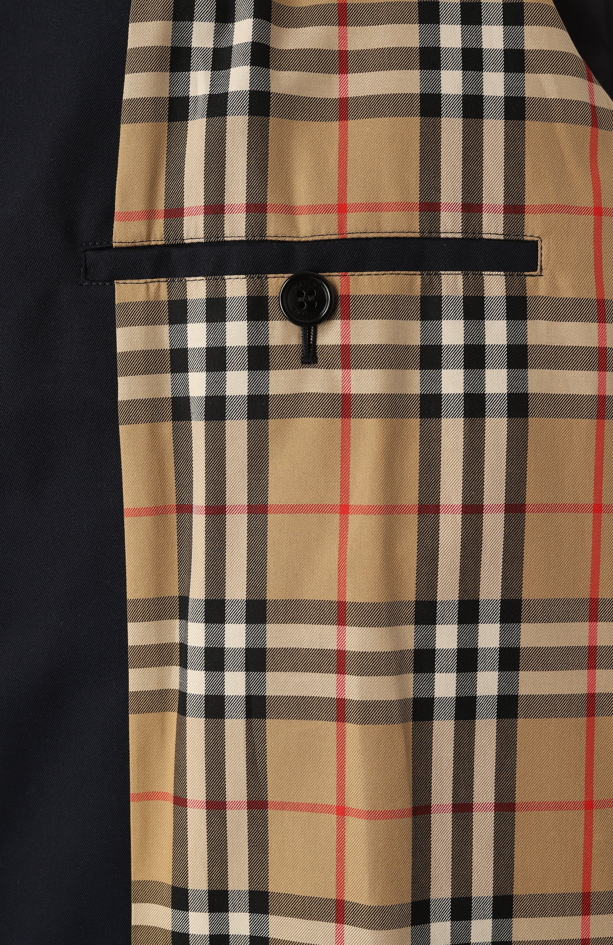 Хлопковый плащ BURBERRY, арт. 8079395, фото 7