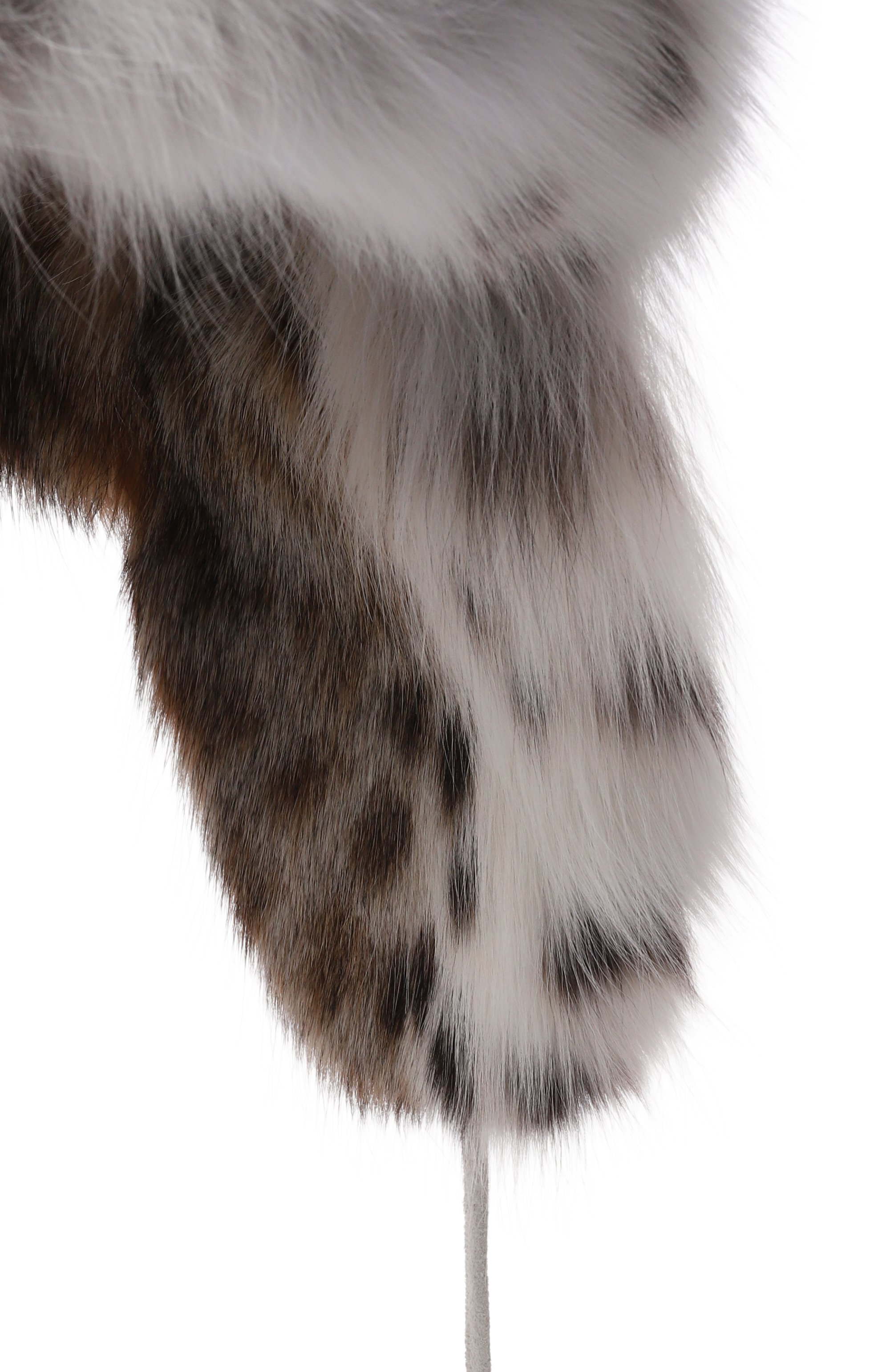 Меховая шапка-ушанка из норки и рыси VICTORIA KUSENKOVA, арт. 091706001094, фото 3