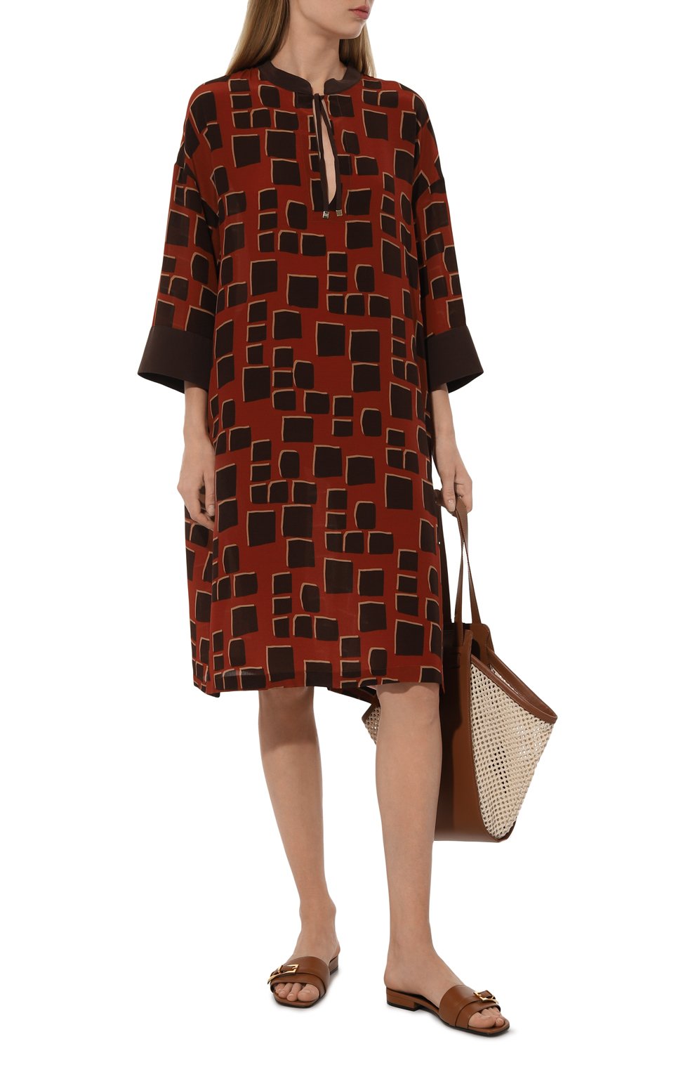 Шелковая туника WEEKEND MAX MARA, арт. CLASSE 241622102, фото 2