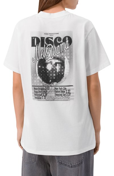 Хлопковая футболка HUGO, арт. 50550148, фото 4