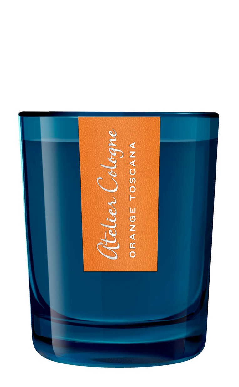 Парфюмированная свеча orange toscana (180g) ATELIER COLOGNE бесцветного цвета, арт. 3614273075206 | Фото 1 (Нос: Не проставлено; Региональные ограничения белый список (Axapta Mercury): Не проставлено; Ограничения доставки: flammable, fragile-2)