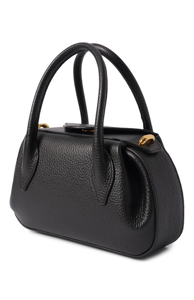 Сумка oyster mini YUZEFI черного цвета по цене 64500 руб., арт. 0YSTER MINI DUFFLE, фото 4 Сумка oyster mini YUZEFI, арт. 0YSTER MINI DUFFLE, фото 4