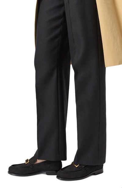 Замшевые лоферы sr nora SERGIO ROSSI, арт. B00080/MMVM01, фото 3