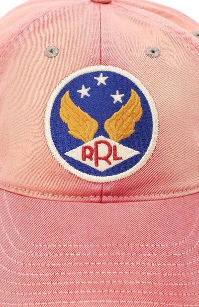 Хлопковая бейсболка RRL, арт. 782805007, фото 3