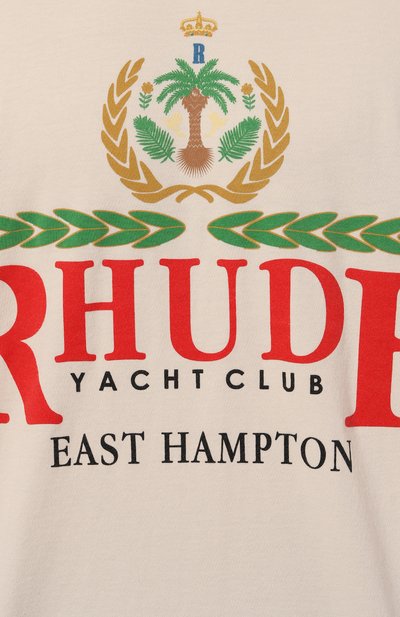 Хлопковая футболка RHUDE, арт. RHSS24TT05012611, фото 5