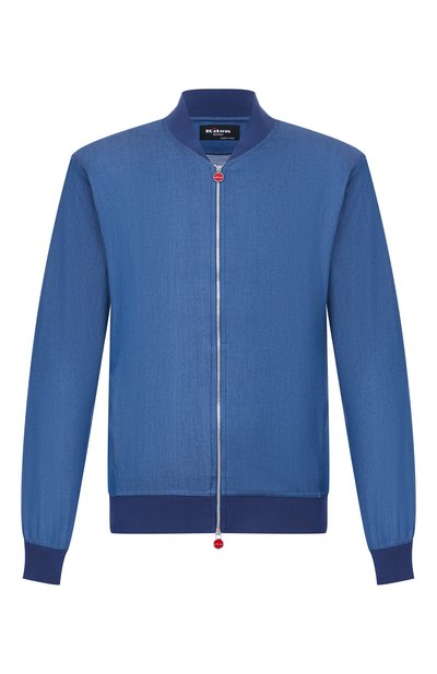 Мужской хлопковый бомбер KITON, арт. UG0001H09696
