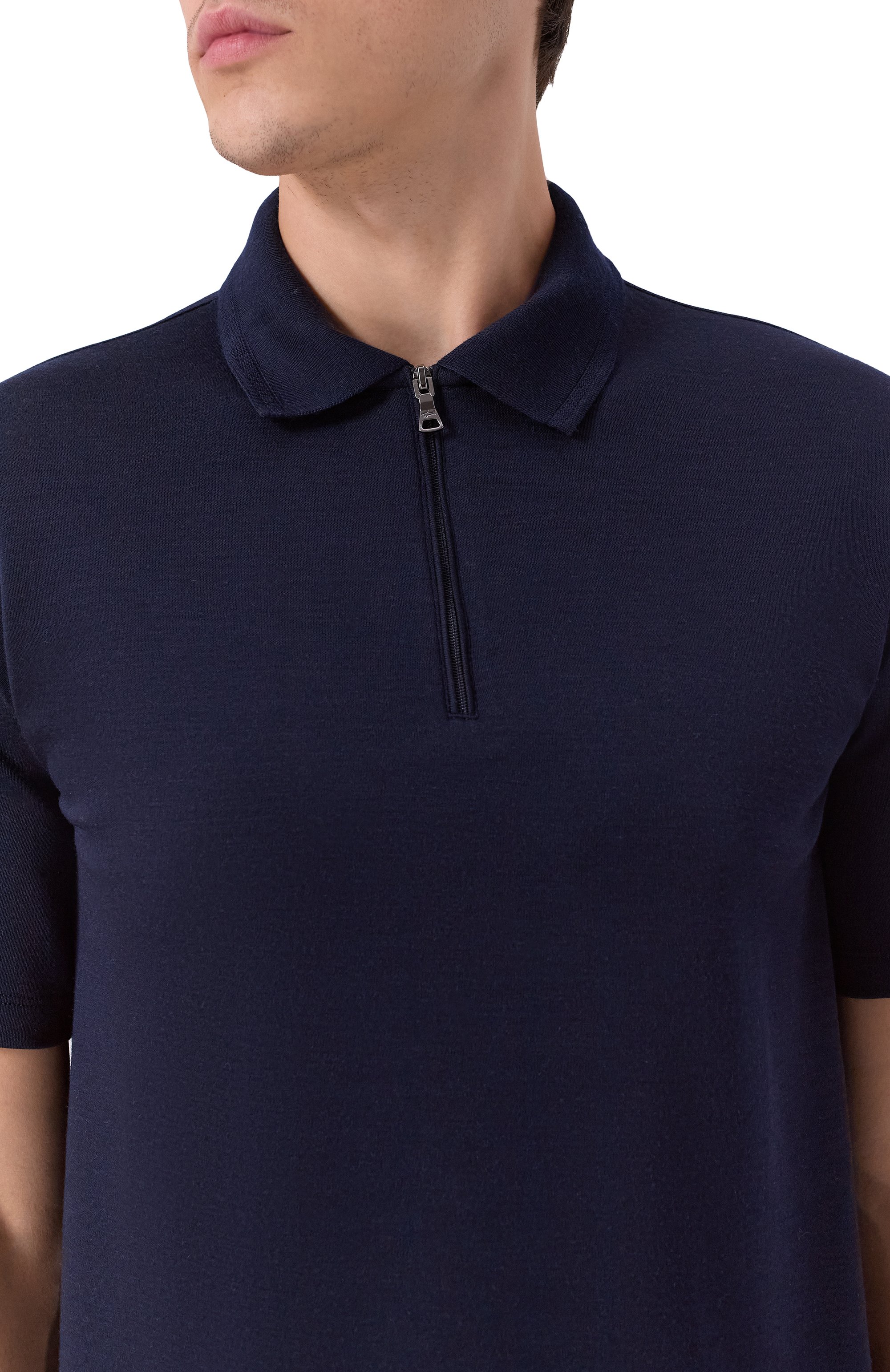 Поло из шерсти и шелка PAUL&SHARK, арт. 15311701, фото 5