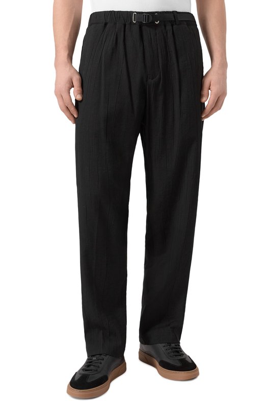 Брюки из вискозы White Sand 26SU68/315 Чёрный  26SU68/315 Фото 3