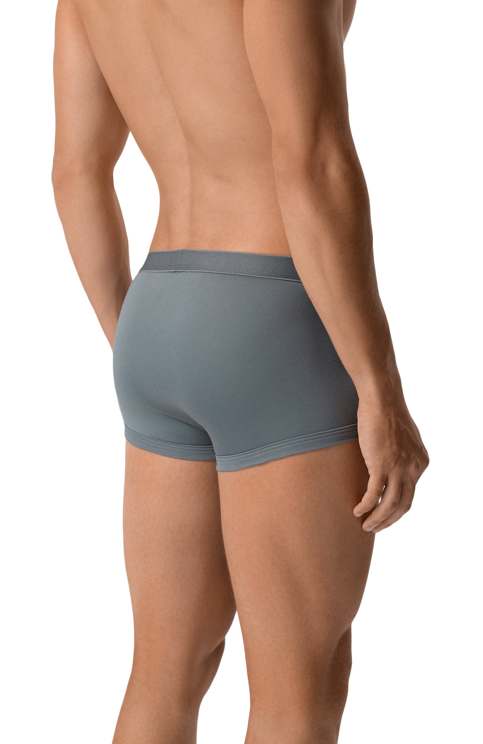 Хлопковые боксеры ZIMMERLI темно-серого цвета по цене 14450 руб., арт. 286-1445, фото 3 Хлопковые боксеры ZIMMERLI, арт. 286-1445, фото 3